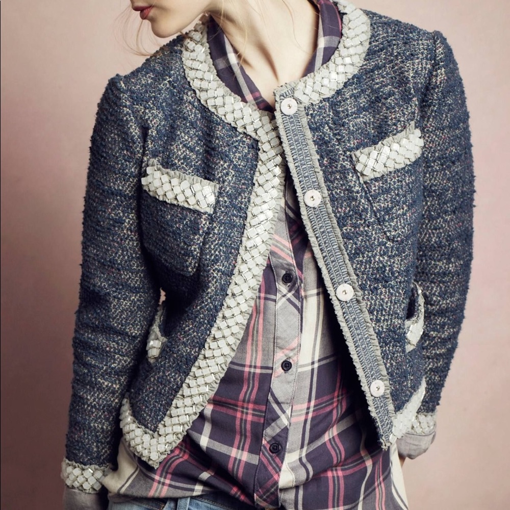 Anthropologie Tweed Jacket